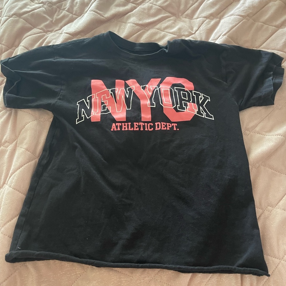 Black New York Athletic Dept T-Shirt